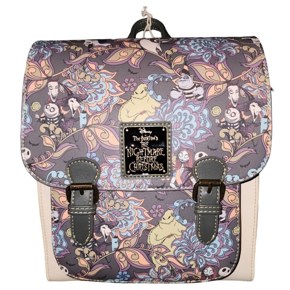 Loungefly Handbags - Loungefly x Boxlunch Nightmare Before Christmas floral mini backpack